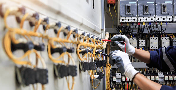 Professional Electrician technician working in Massanetta Springs, VA